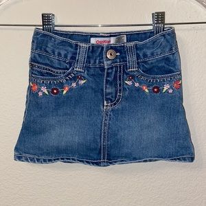 OshKosh B’Gosh Toddler Girls 3T Denim Skort